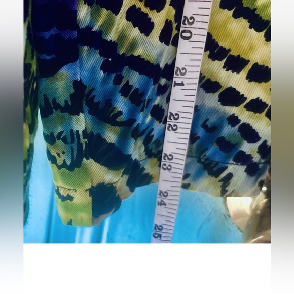 Rare Life Style Women’s Jacket Size XL Button Multi Colored Abstract  Beaded - Picture 5 of 9